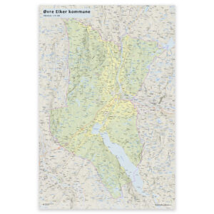 Veggkart – Øvre Eiker kommune