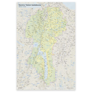 Veggkart – Vestre Toten kommune