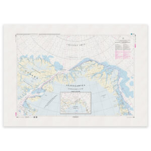 Greenland Chart - 3000 Qaanaaq - Danmarkshavn (Thule - Danmarkshavn) WGS-84