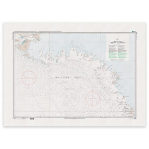 Greenland Chart - 3100 Holms Ø – Saunders Ø Qornoq 1927
