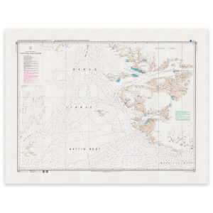 Greenland Chart - 3200 Kap York – Kap Chalon Qornoq 1927