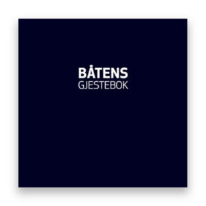 Båtens gjestebok til bruk i fritidsbåt for gjester og mannskap