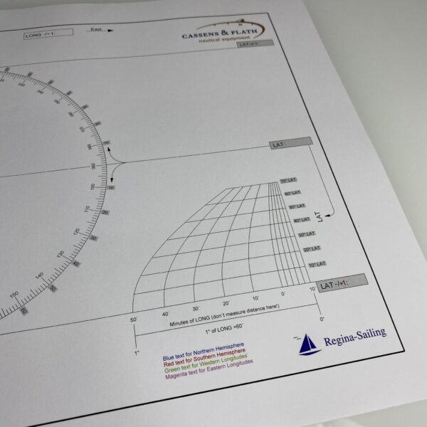 Cassens & Plath Universal Plotting Sheets – Plottingark for astronavigasjon