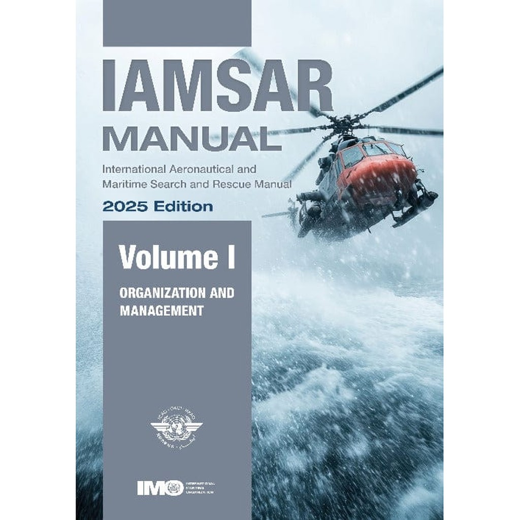 IAMSAR Manual Volume I 2025 Edition IMO ICAO publication cover