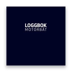 Loggbok for motorbåt til bruk i fritidsbåter uten seil