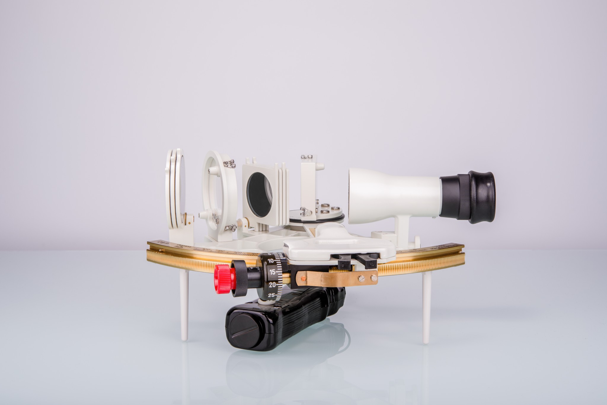 Cassens & Plath Bobby Schenk sextant white – marine sextant for celestial navigation
