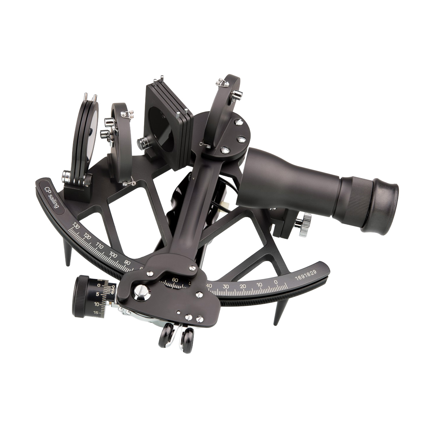 Cassens & Plath CP Sailing sextant full view – marine sextant for celestial navigation