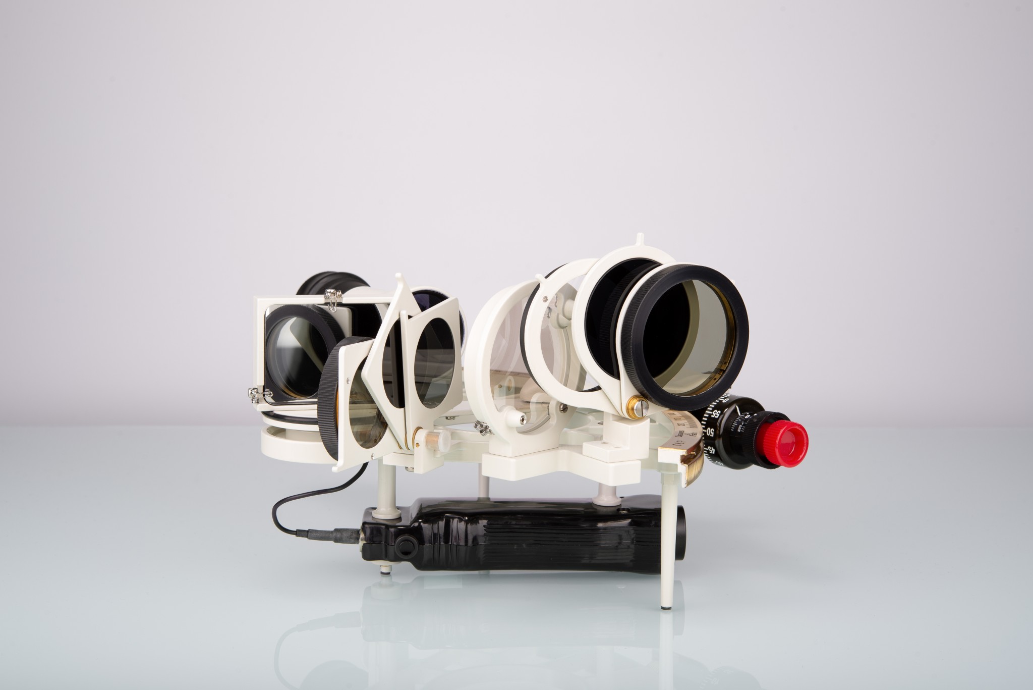 Cassens & Plath Horizon Ultra sextant white – marine sextant for celestial navigation