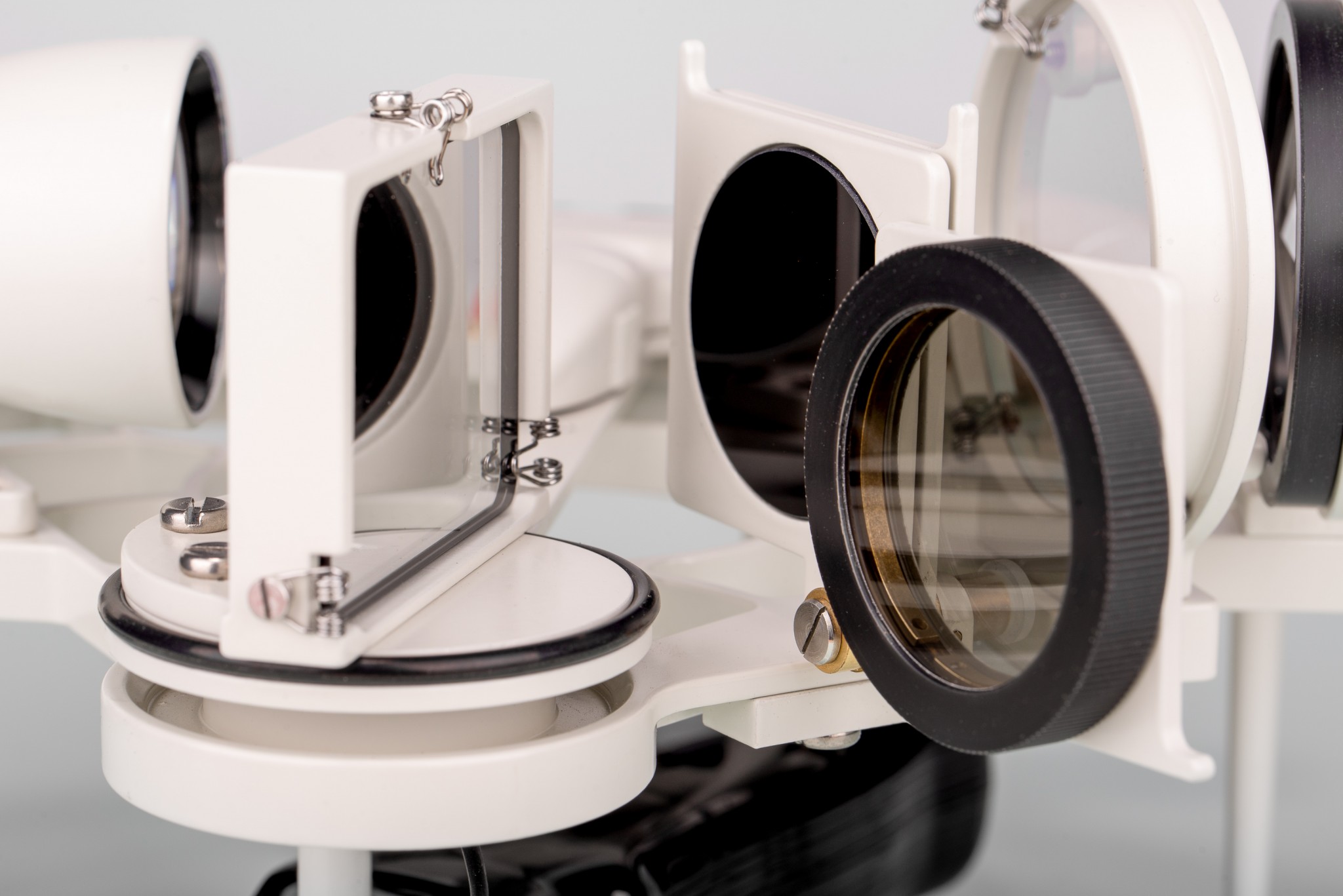 Cassens & Plath Horizon Ultra sextant white – marine sextant for celestial navigation