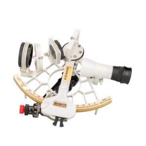 Cassens & Plath Horizon Ultra sextant white – marine sextant for celestial navigation
