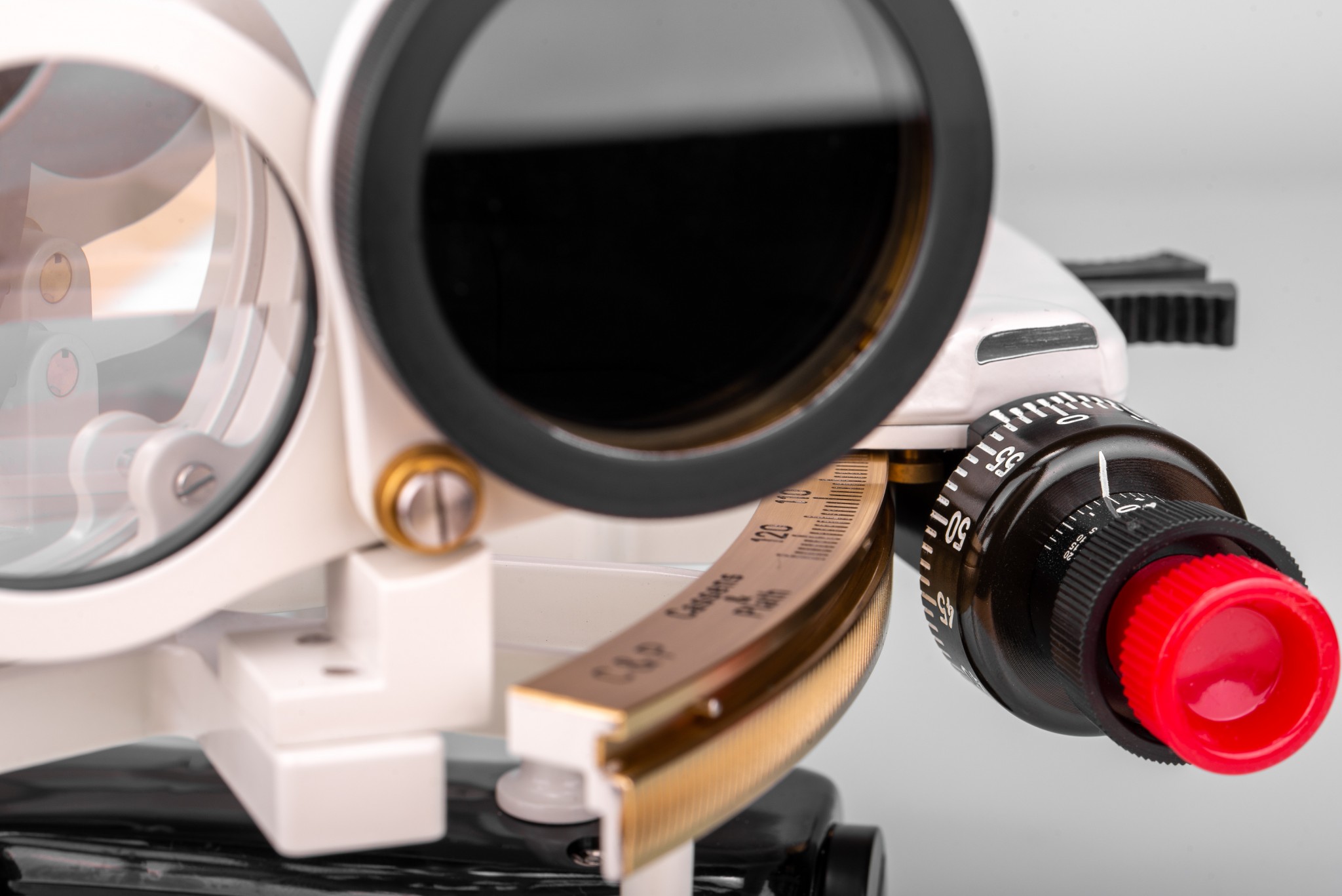 Cassens & Plath Horizon Ultra sextant white – marine sextant for celestial navigation