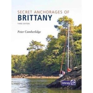 Secret Anchorages of Brittany bok omslag – pilotguide til ankringsplasser langs Bretagnes kyst