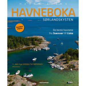 Havneboka Sørlandskysten med kart over havner