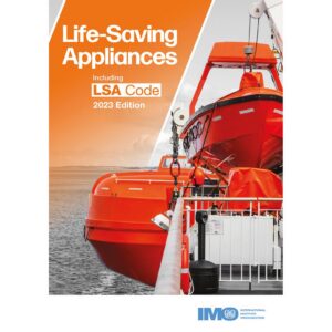 IMO Life-Saving Appliances LSA Code 2023 maritime safety equipment book cover