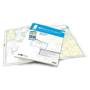 NV Charts England UK1 sjøkart som dekker sørvestkysten av England fra Start Point til Isles of Scilly