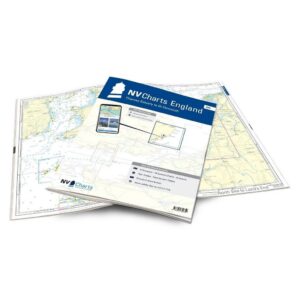 NV Charts England UK5 sjøkart fra Thames Estuary til Great Yarmouth langs østkysten av England