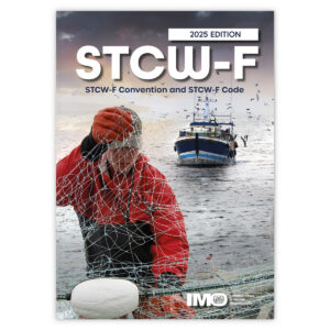 IMO STCW-F Convention and Code 2025 fishing vessel training standards book cover