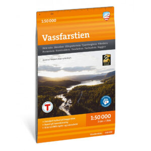Turk map of Vassfarstien and Vassfaret