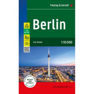 Berlin road map from freytag & berndt