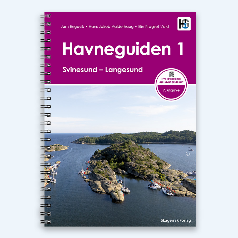 Havneguiden 1 pilotbok i ny oppdatert utgave med havnebeskrivelser for norskekysten