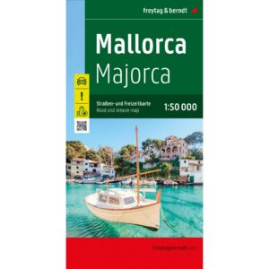 Veikart over Mallorca fra freytag & berndt
