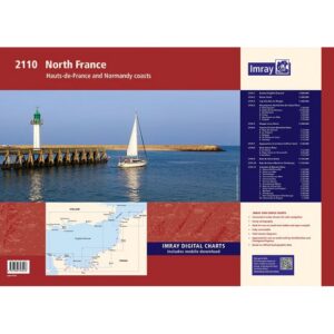 Sjøkartpakke over Nord-Frankrike fra Imray