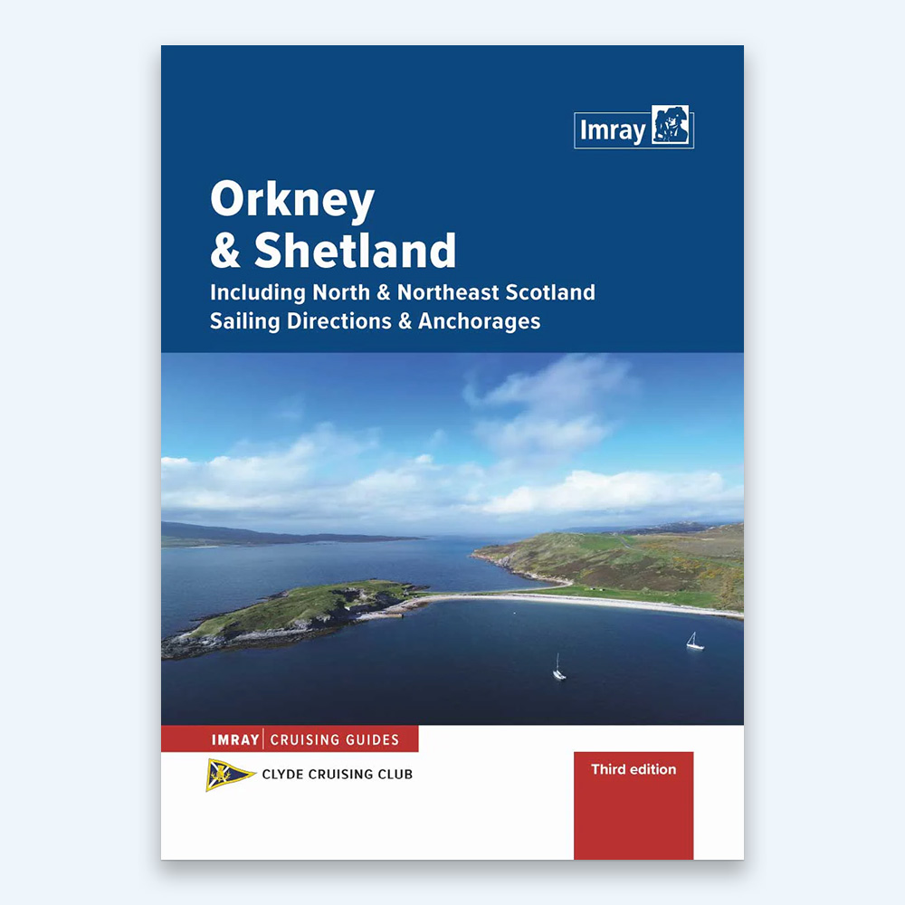 Orkney and Shetland Cruising Guide fra Imray i ny oppdatert 3. utgave for 2026