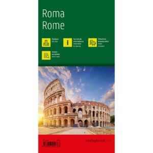 Road map of Rome from freytag & berndt