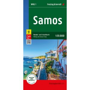 Turkey map of Samos from freytag & berndt
