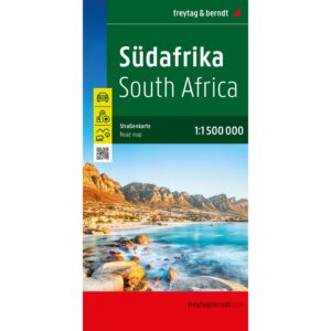 Road map of South Africa from freytag & berndt