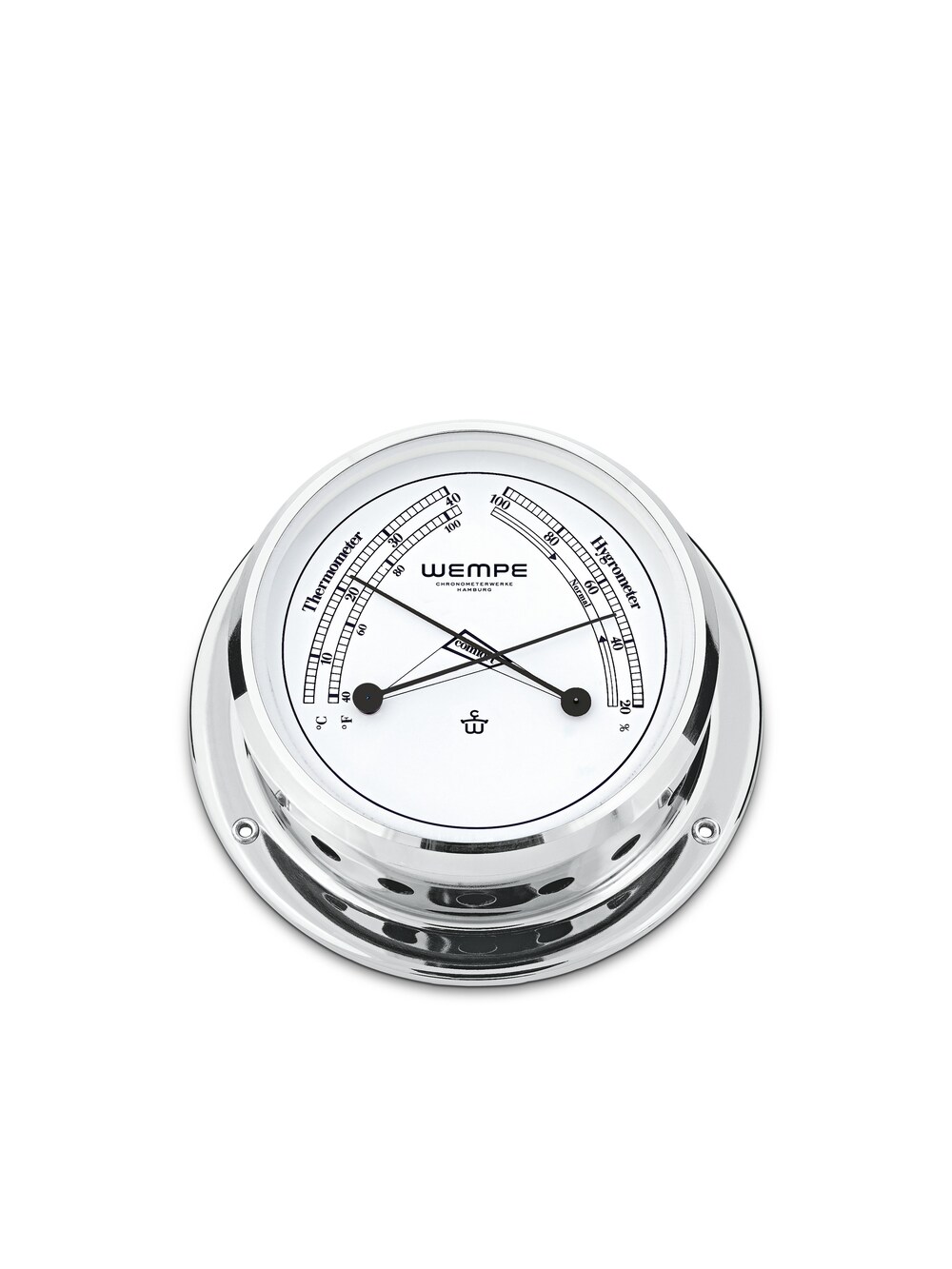 Wempe Skiff - Comfortmeter 110 mm in chrome-plated brass