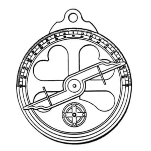 Mariner’s Astrolabe historisk navigasjonsinstrument for astronomisk navigasjon