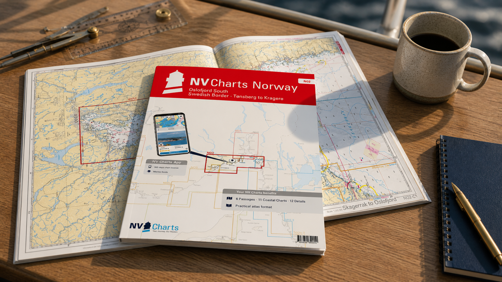 NV Charts small craft charts for Norway 2026