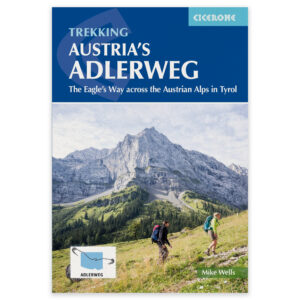 Forside av Cicerone-guiden Trekking Austria's Adlerweg