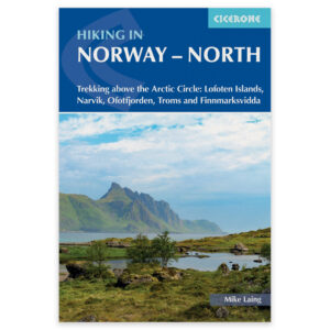 Forside av Cicerone-guiden Hiking in Norway - North