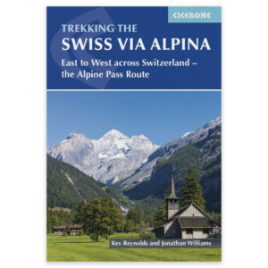 Forside av Cicerone-guiden Trekking the Swiss Via Alpina