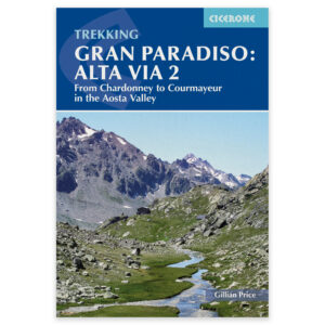 Forside av Cicerone-guiden Trekking Gran Paradiso: Alta Via 2