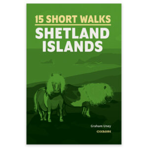Forside av Cicerone-guiden 15 Short Walks on the Shetland Islands