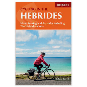 Forside av Cicerone-guiden Cycling in the Hebrides