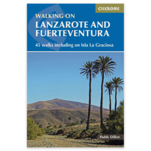 Forside av Cicerone-guiden Walking on Lanzarote and Fuerteventura
