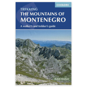 Forside av Cicerone-guiden The Mountains of Montenegro
