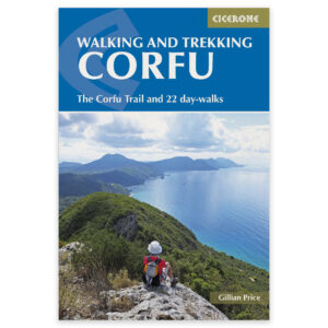 Forside av Cicerone-guiden Walking and Trekking on Corfu