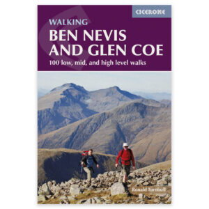 Forside av Cicerone-guiden Ben Nevis and Glen Coe