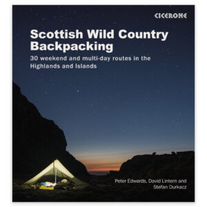 Forside av Cicerone-guiden Scottish Wild Country Backpacking