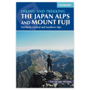 Forside av Cicerone-guiden Hiking and Trekking in the Japan Alps and Mount Fuji