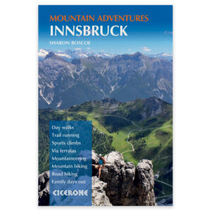 Forside av Cicerone-guiden Innsbruck Mountain Adventures