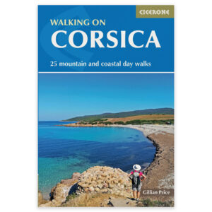 Forside av Cicerone-guiden Walking on Corsica