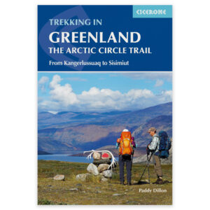 Forside av Cicerone-guiden Trekking in Greenland - The Arctic Circle Trail