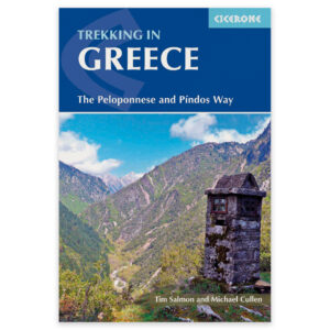 Forside av Cicerone-guiden Trekking in Greece
