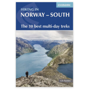 Forside av Cicerone-guiden Hiking in Norway - South